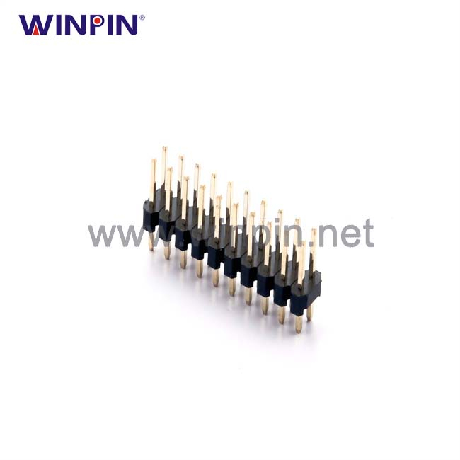 Pin Header 2.54mm Dual Row H=2.5mm DIP