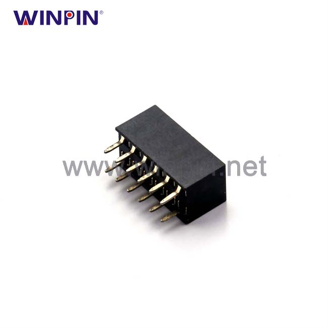 Female Header Connector 2.0mm Pitch H6.35 Double Row Straight Y-Type Customized PC size