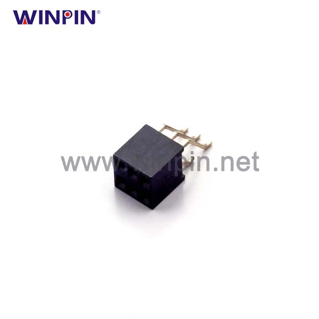 Female Header Connector 2.0mm Pitch H6.35 Dual Row Side-entry Type PC6.6