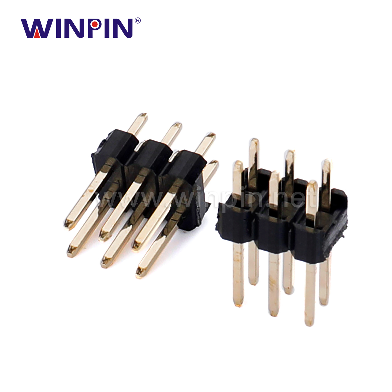 2.54mm Dual Row Straight Type 2x3Pin Connector PHFS25