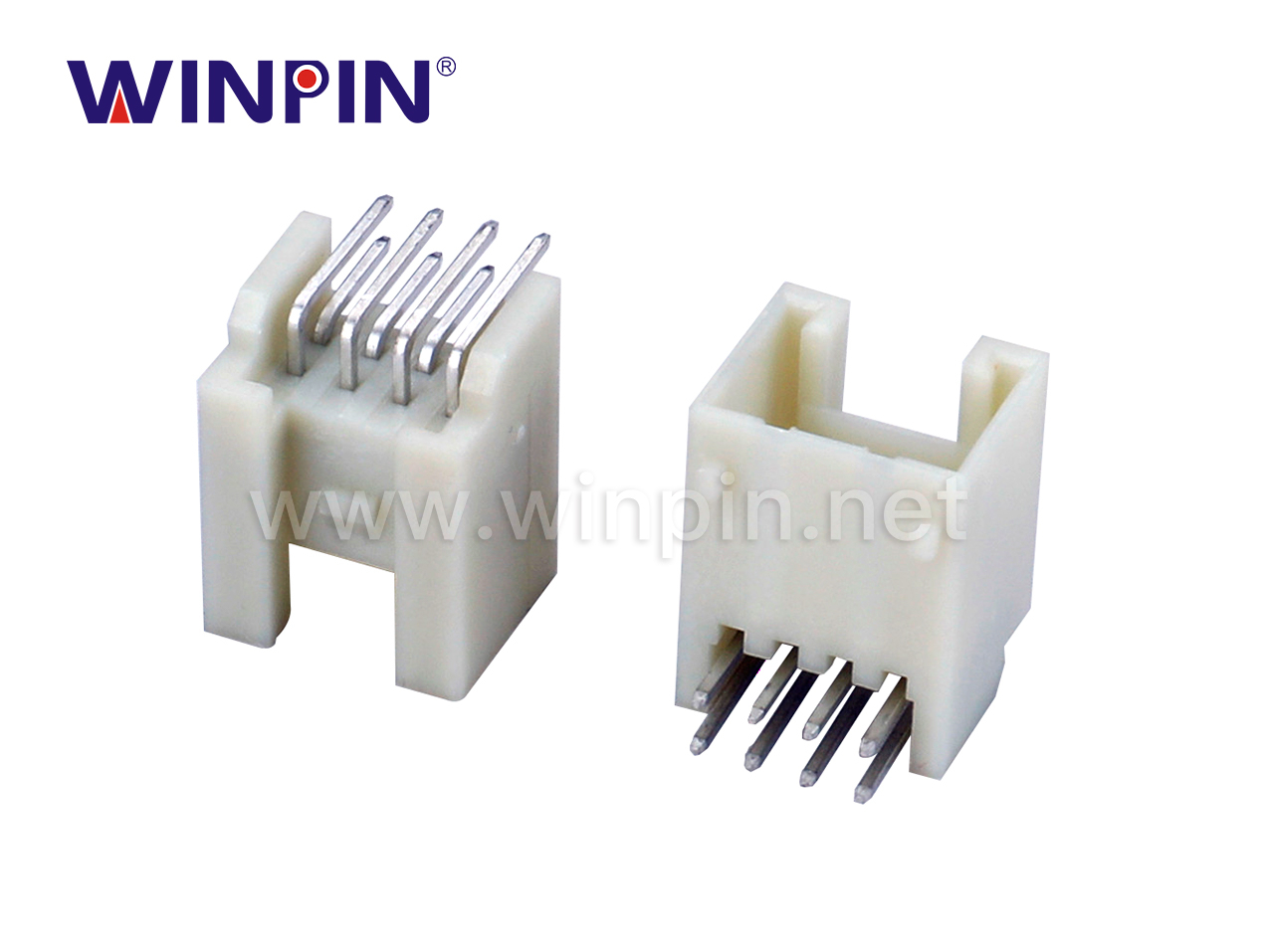 2.00 Wafer 90°DIP Type 2X4Pin Connector W20018