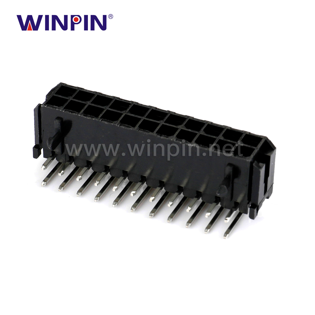 3.00mm Wafer 2X11pin Dual Row 90°DIP Connector W30001