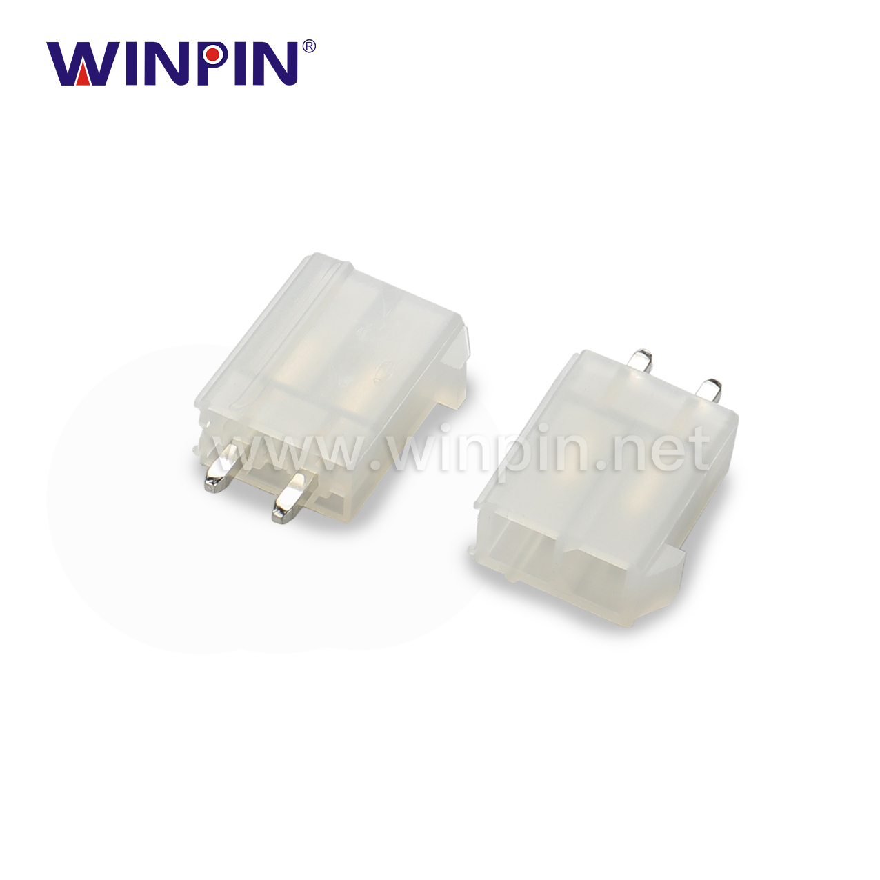 4.20mm Wafer 2X1pin Dual Row 180°DIP Connector W42002